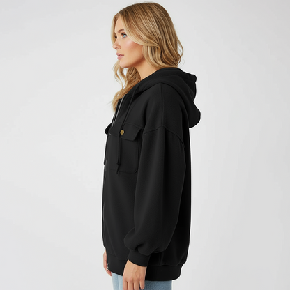 Jessica | Women Winter Zipper Hooded Jacket