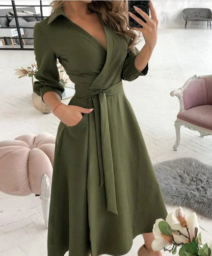 Women's - Elegant Midi Dress - for Women | Great for Formal Occasions