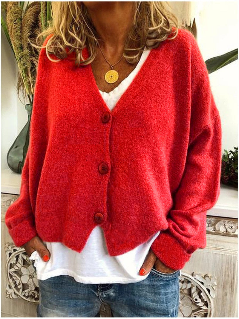 Women's Shannon Knit Cardigan – Soft Long Sleeve Sweater