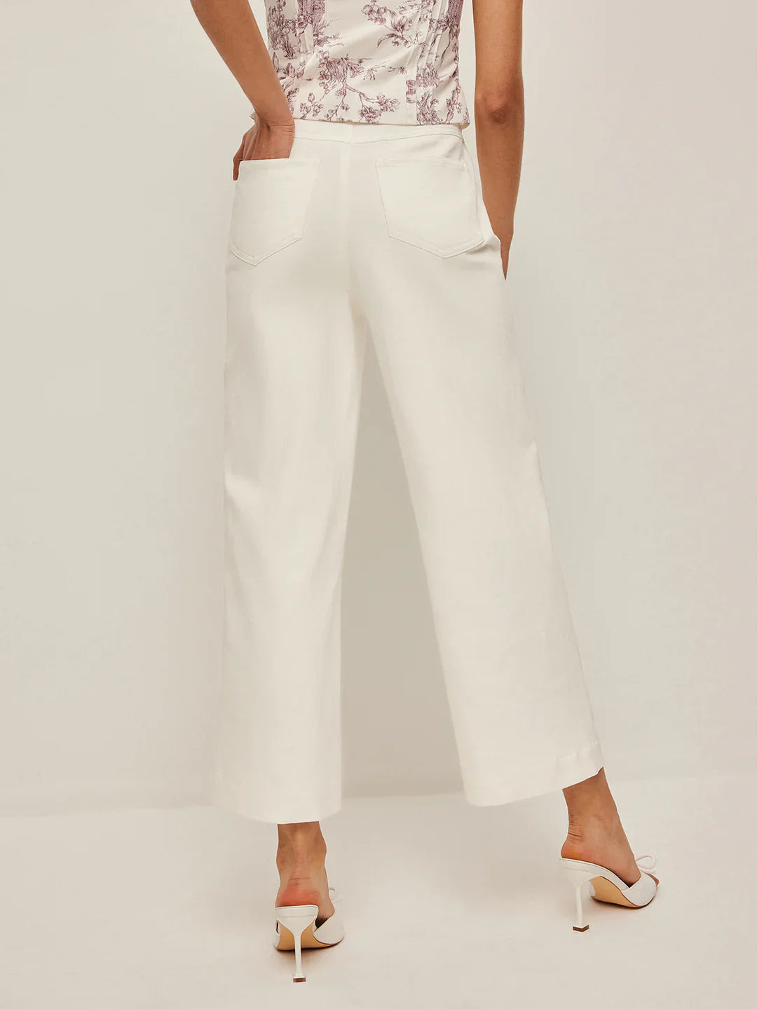 Women's High-Waisted Wide Leg Jeans Denim 2