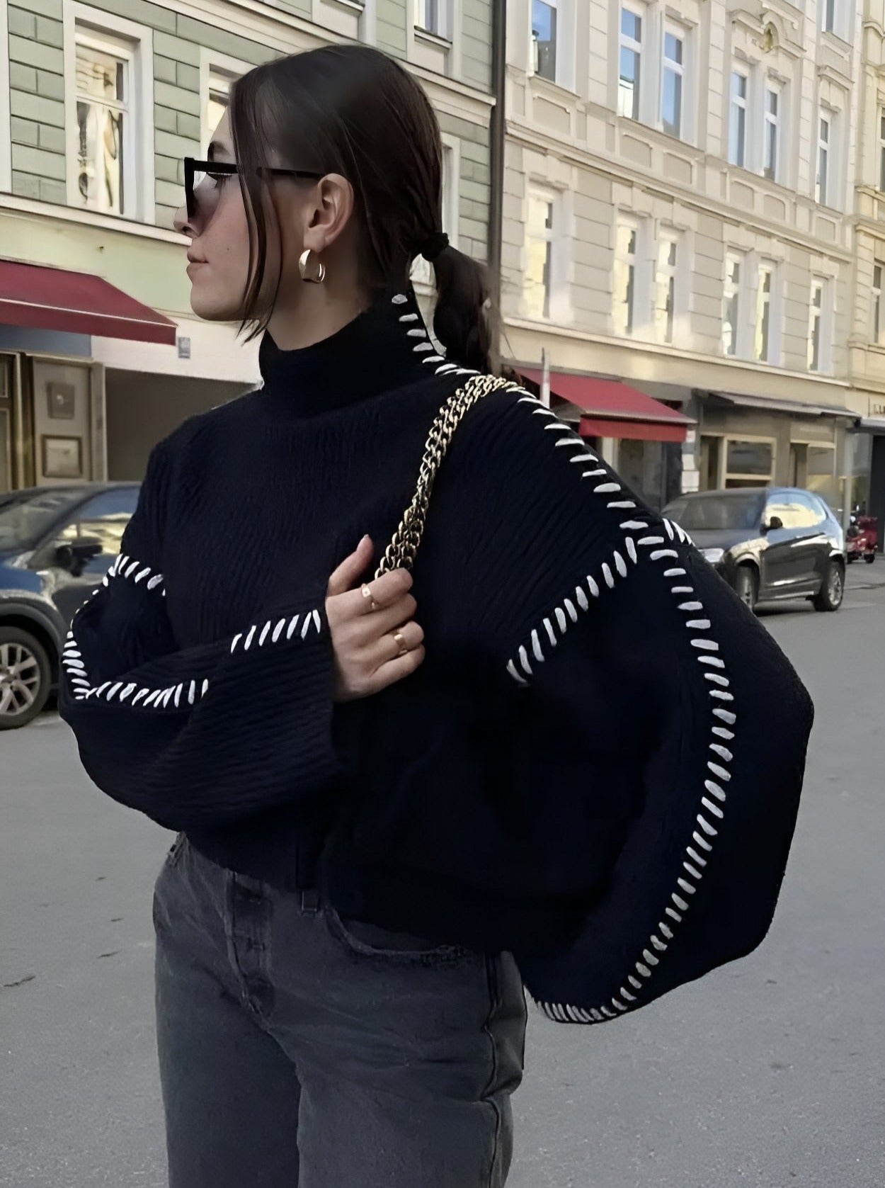 Women's Knit Sweater – Classic and Comfortable Pullover
