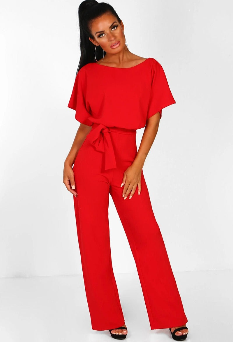 Women's -Elegant Jumpsuit - Chic/Elegant - Fashionable - For Formal Occasions