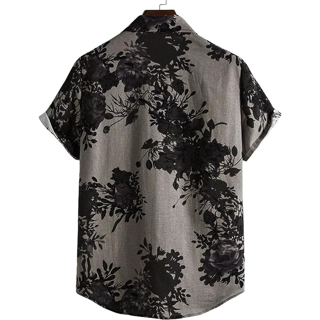 Men's - Floral Shirt - Casual - Modern Style - Ideal for Summer