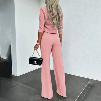 Women's - Two-piece set - Chic - Timeless Style - Formal Occasions