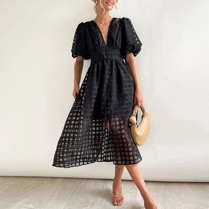 Women's- Dress - Elegant - Formal Style - Ideal For Parties
