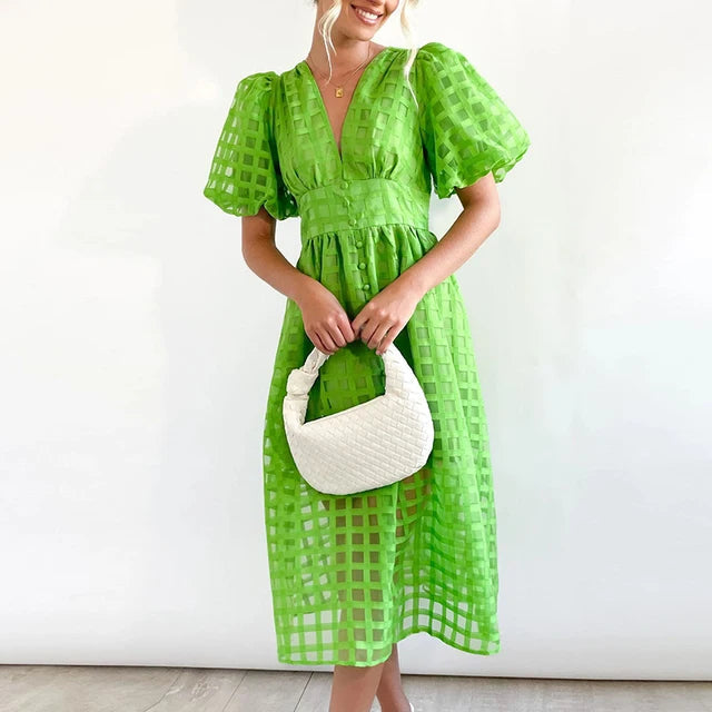 Women's- Dress - Elegant - Formal Style - Ideal For Parties