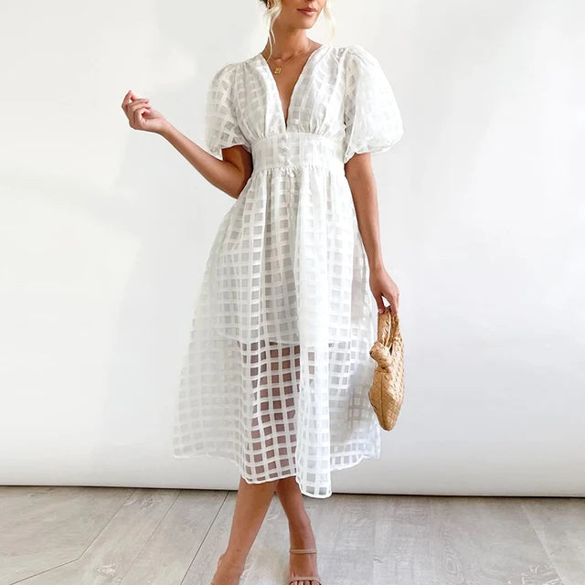 Women's- Dress - Elegant - Formal Style - Ideal For Parties