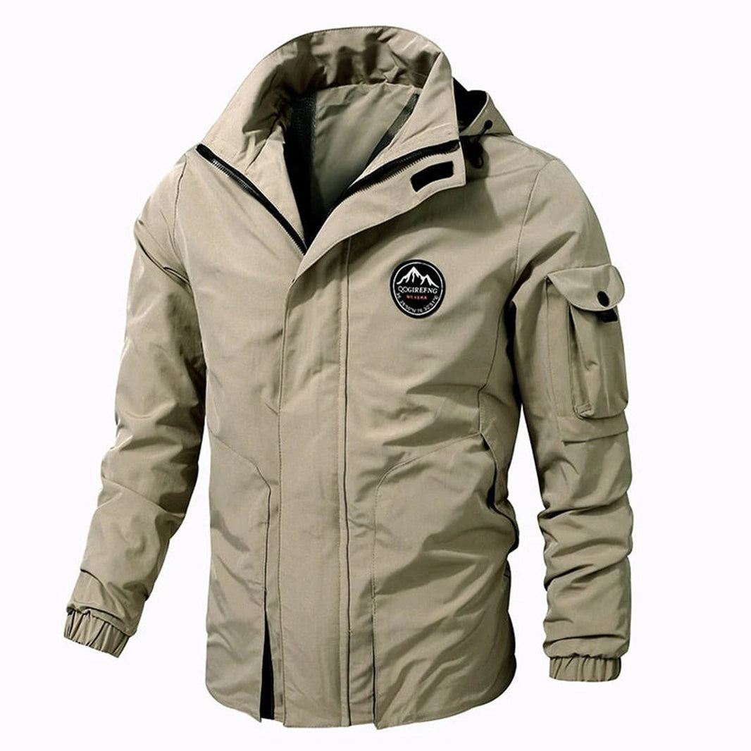 Men's Hooded Bomber Jacket Winter Stylish 0