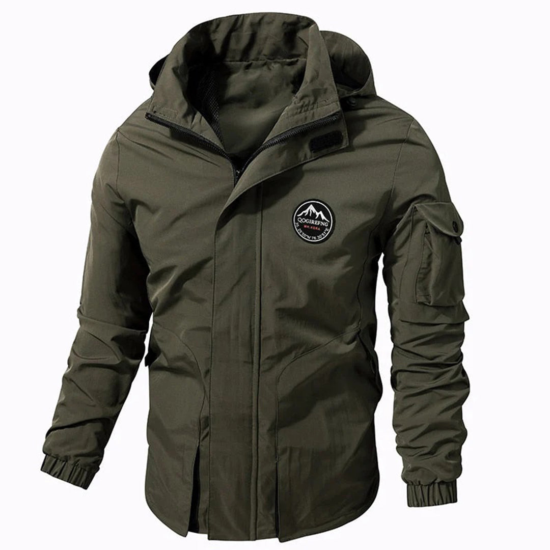 Men's Hooded Bomber Jacket Winter Stylish 2