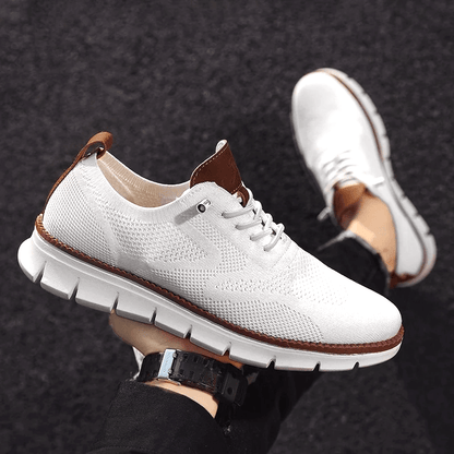 Men's Sneakers Synthetic Leather Lightweight Casual Trainers 4