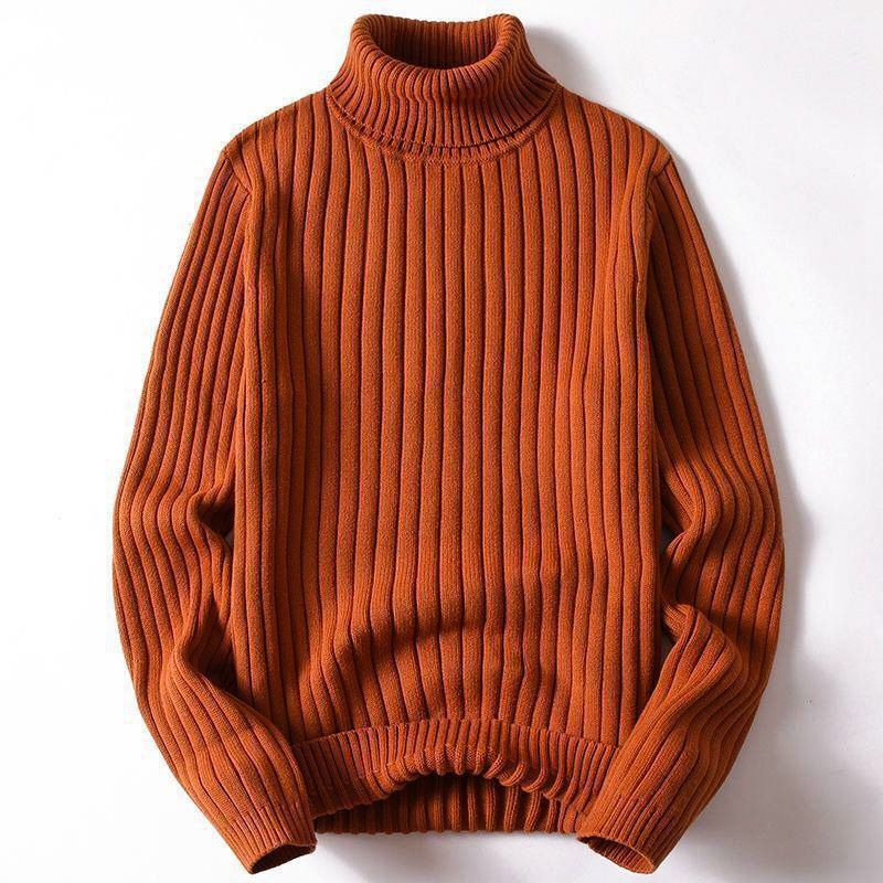 Men's Turtleneck Sweater Wool Blend 1