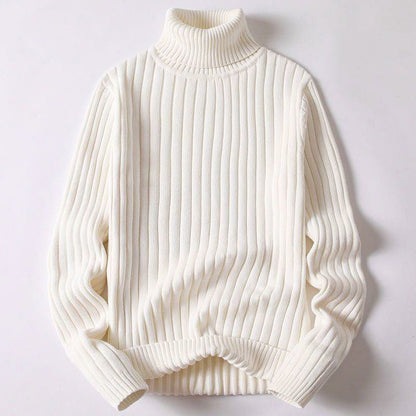 Men's Turtleneck Sweater Wool Blend 3