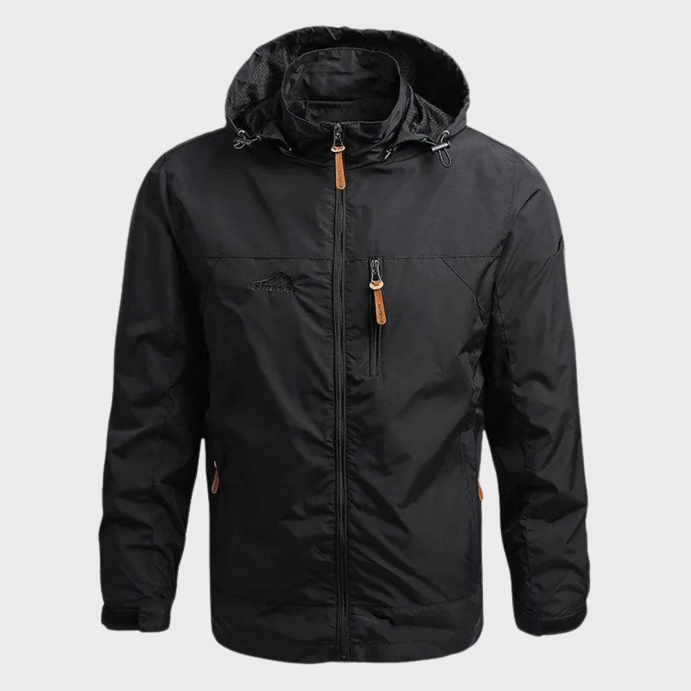 Men's Waterproof Jacket Nylon with Hood 0