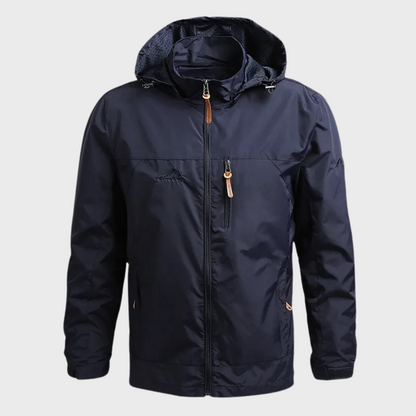 Men's Waterproof Jacket Nylon with Hood 2