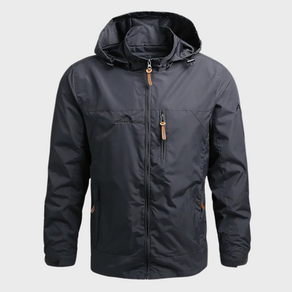 Men's Waterproof Jacket Nylon with Hood 3
