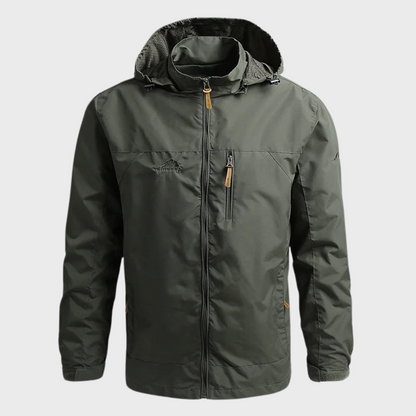 Men's Waterproof Jacket Nylon with Hood 4