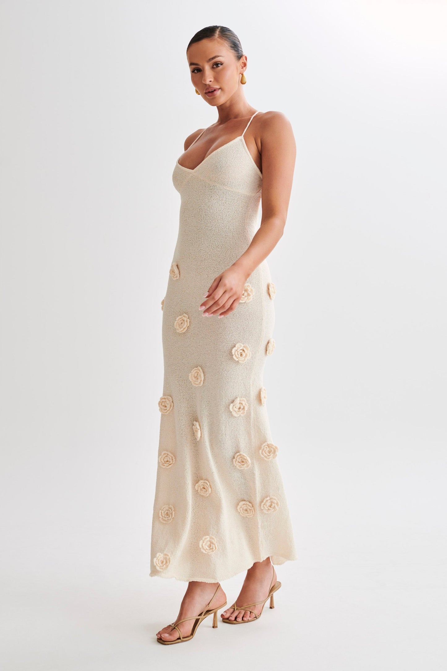 Women's - Floral Bodycon Dress for Women