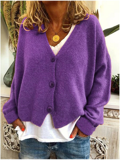 Women's Shannon Knit Cardigan – Soft Long Sleeve Sweater
