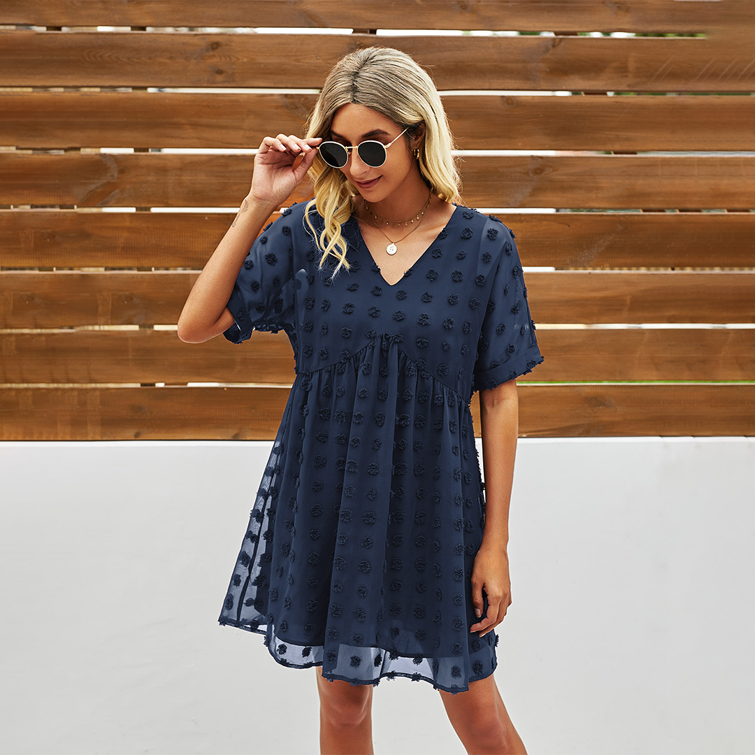 Women's - Mini Dress - Casual - Timeless Style - Ideal for summer