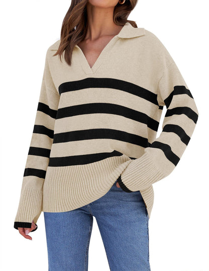 Women's Casual Oversized Sweater – Cozy & Relaxed Fit
