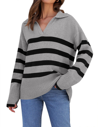 Women's Casual Oversized Sweater – Cozy & Relaxed Fit