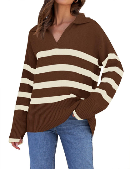 Women's Casual Oversized Sweater – Cozy & Relaxed Fit