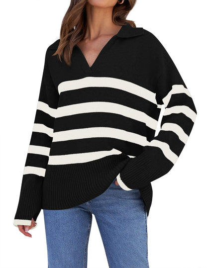 Women's Casual Oversized Sweater – Cozy & Relaxed Fit
