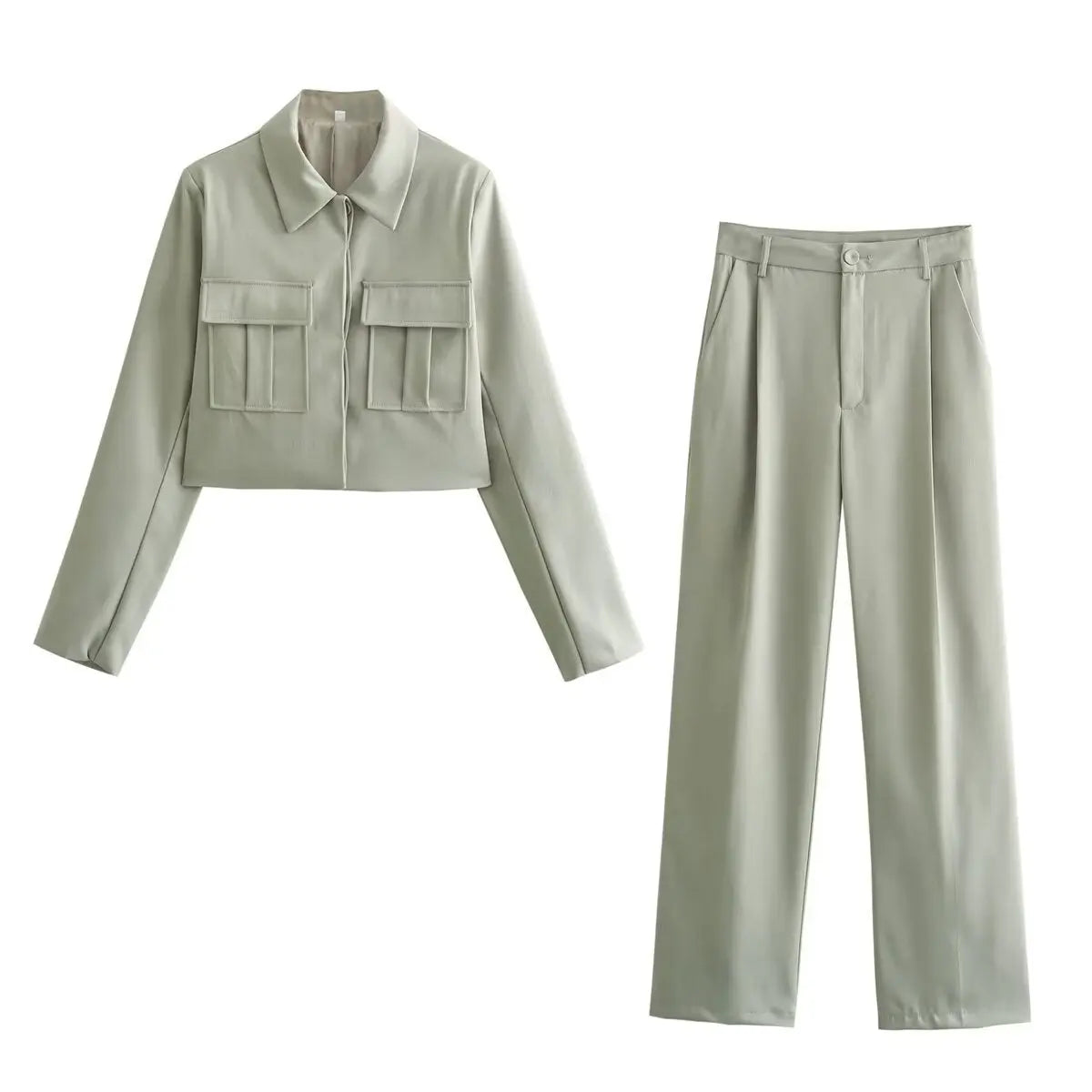 Women's Casual Suit Set Polyester 9