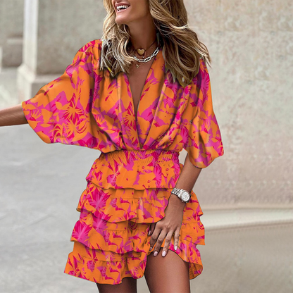 Women's  - Mini Dress - Casual - Timeless Style - Ideal for Summer