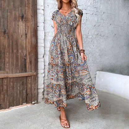 Women's - Maxi Dress - Boho - Timeless Style - Ideal for Summer
