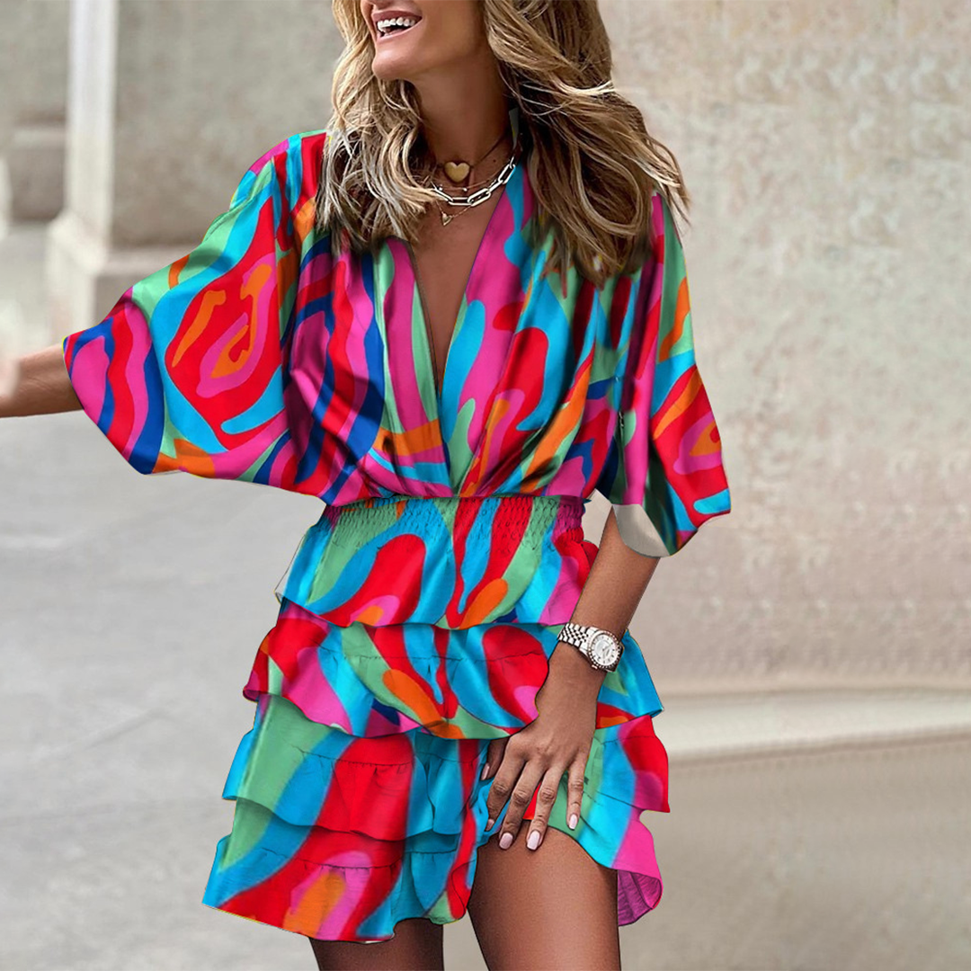 Women's  - Mini Dress - Casual - Timeless Style - Ideal for Summer
