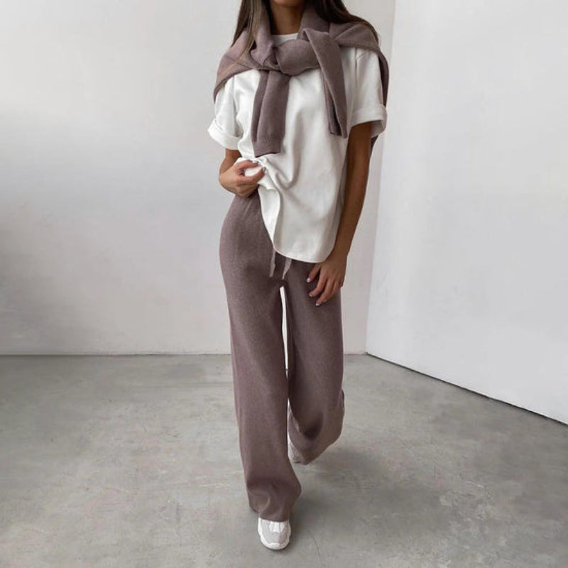 Women's - Elegant Casual Sweater Set - for Women | Great for Everyday Wear