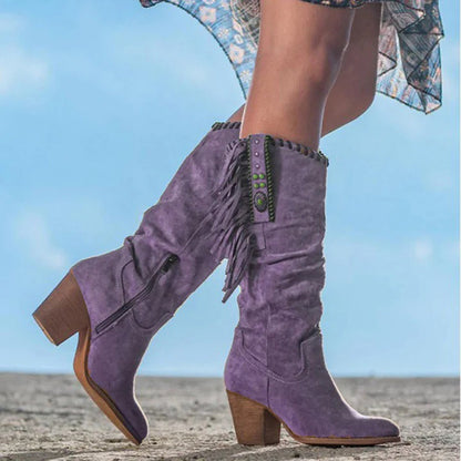 Casual Cowgirl Boots with Heel for Women | Ideal for Everyday Wear