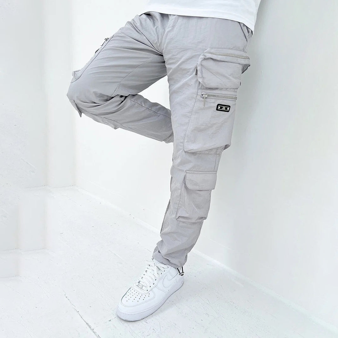 Chase - Cargo Pants - Classic - Black/Grey, Versatile Design - Everyday Use