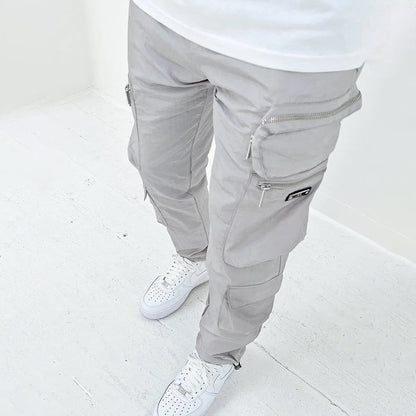 Chase - Cargo Pants - Classic - Black/Grey, Versatile Design - Everyday Use