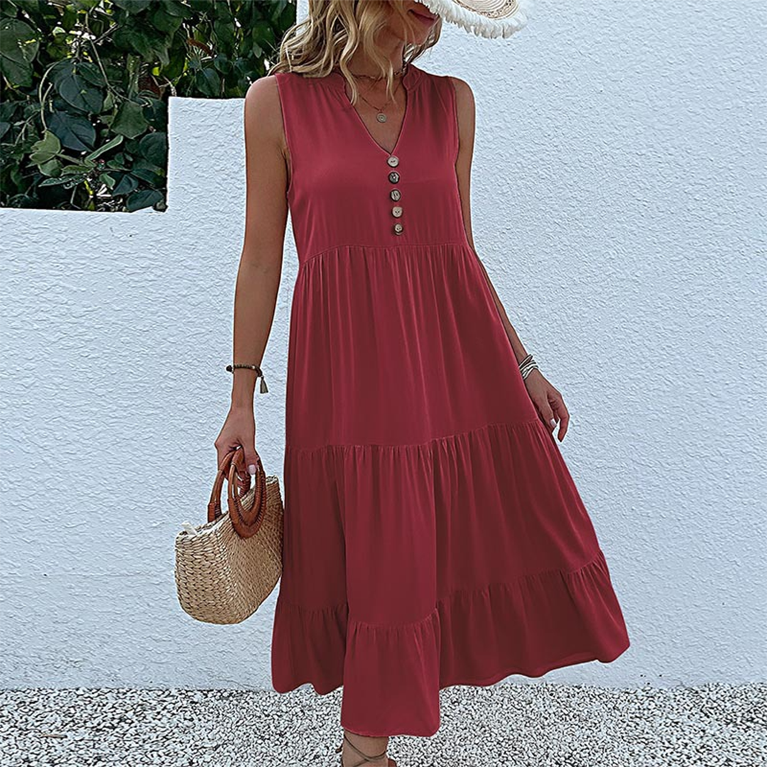 Women's - Casual Sundress - Chic - Timeless Style - Ideal for Summer