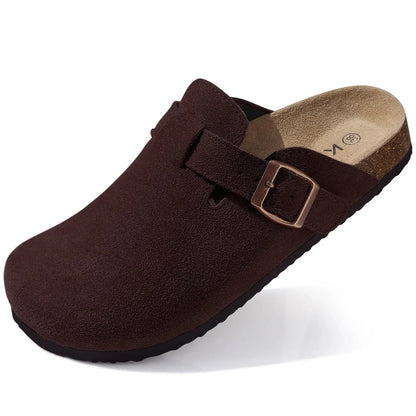 Women's Slippers Cork Suede 6
