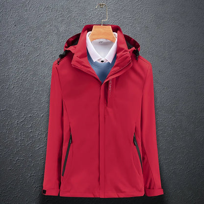 Elegant Lightweight Windproof Rain Jacket for Women | Ideal for Wet & Windy Weather