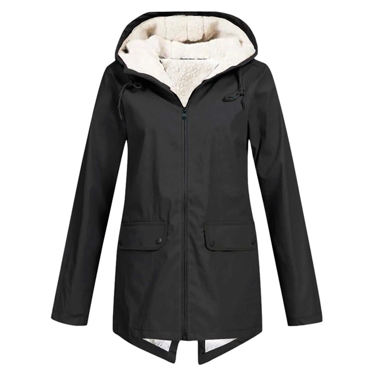 Elegant Women’s Wind & Waterproof Rain Jacket | Lightweight Outdoor Autumn & Winter Coat