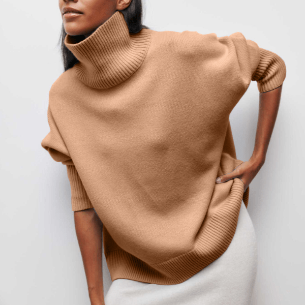 Women's - Turtleneck Sweater - Classic - for Women - Ideal for Autumn