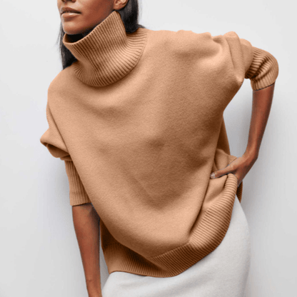 Women's - Turtleneck Sweater - Classic - for Women - Ideal for Autumn