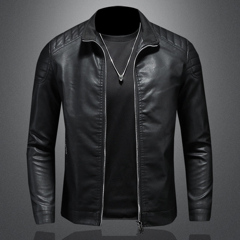 Casual Coat With Metallic Color For Men | Ideal for Autumn