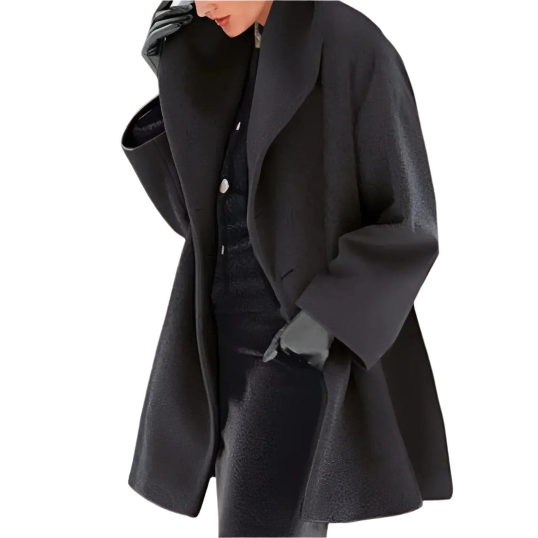 Women's - Elegant Winter Coat - Chic/Elegant - Fashionable - Ideal for Autumn/Winter