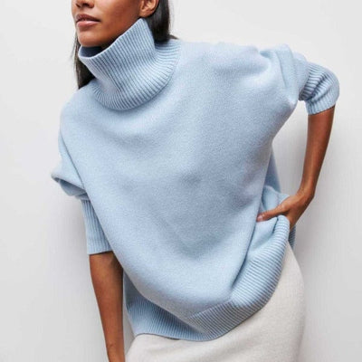 Women's - Turtleneck Sweater - Classic - for Women - Ideal for Autumn