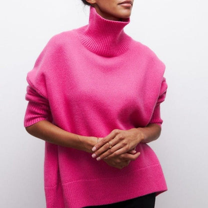 Women's - Turtleneck Sweater - Classic - for Women - Ideal for Autumn