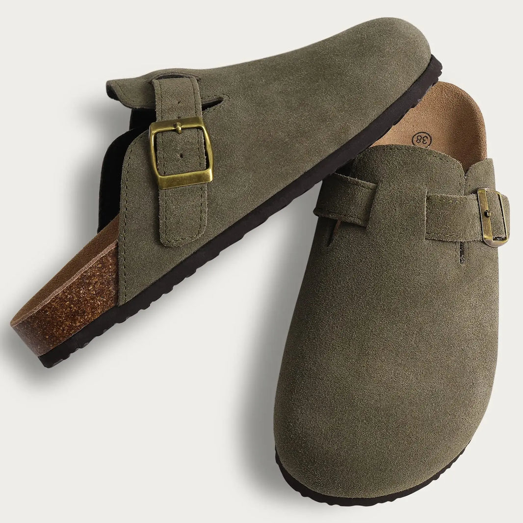 Women's Slippers Cork Suede 1