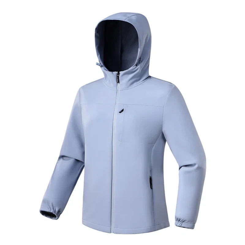 Women's Hooded Softshell Jacket | Long Sleeve