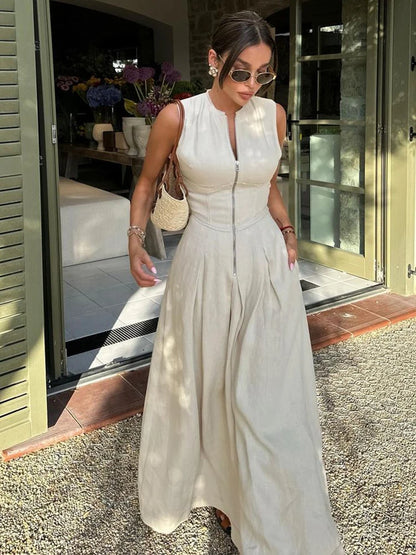 Women's Maxi Dress Cotton 6