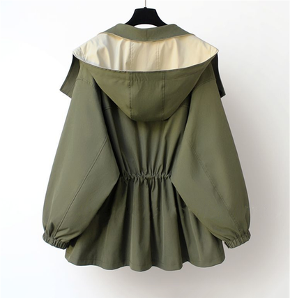 Women’s Lightweight Windbreaker Jacket – Water-Resistant & Stylish