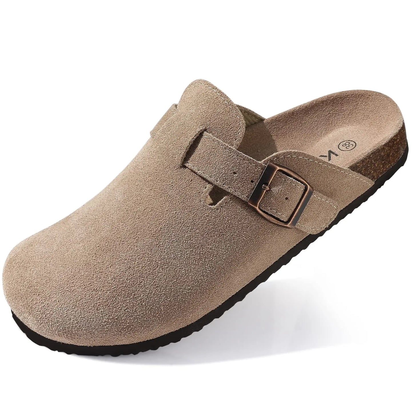 Women's Slippers Cork Suede 3